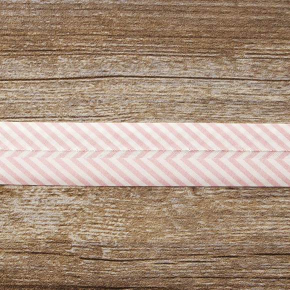 Косая бейка с рисунком SAFISA, арт.6282, 30 мм, 25 м, цвет 05