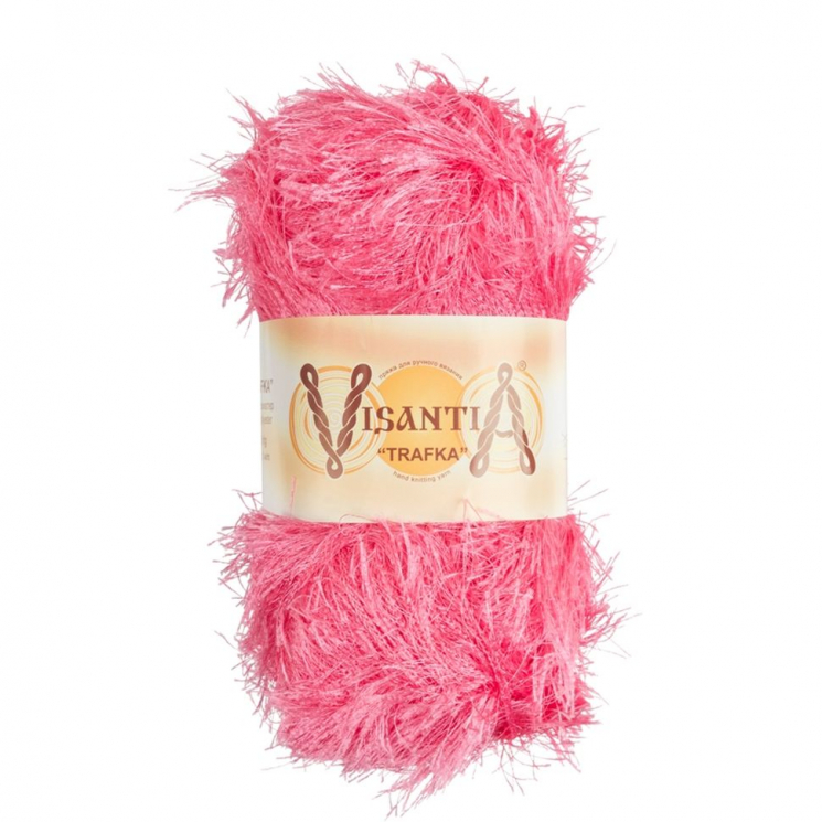 Пряжа VISANTIA TRAFKA (100% полиэстер) 5х100г/150 м цв.0016 розовый