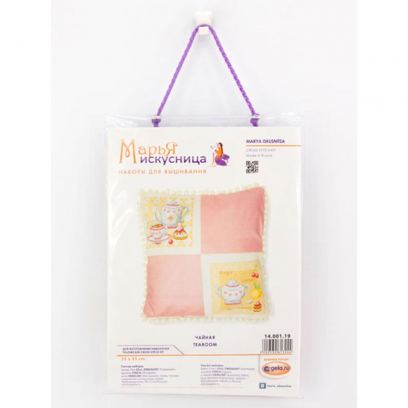 109798_Набор для изготовления наволочки "Чайная" 109798_Набор для изготовления наволочки "Чайная"