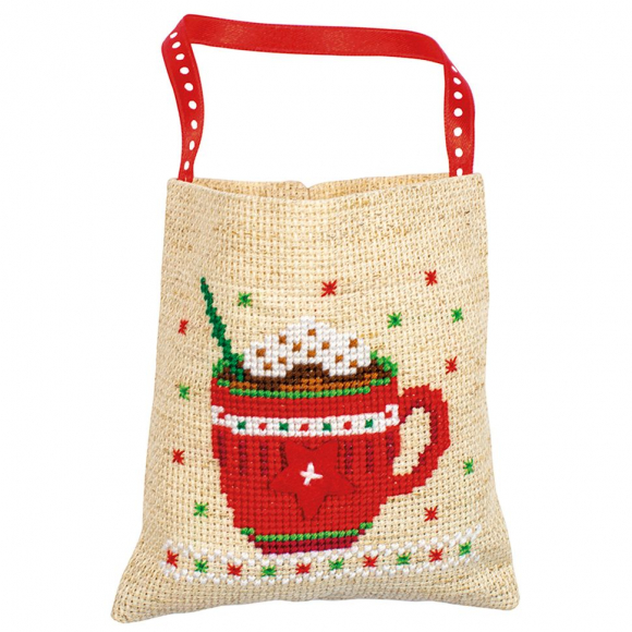 Набор для вышивания мешочка "Рождественские фигурки"