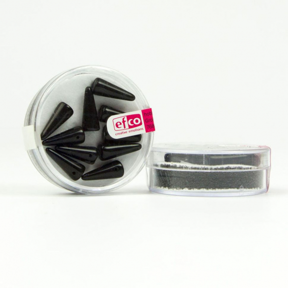 73741_Бусины стеклянные неоновые