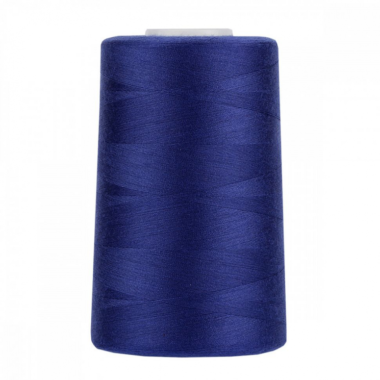 Нитки швейные 50/2 полиэстер 5000 ярд цв.262 синий MAX