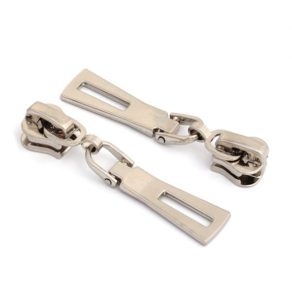 Замок MaxZipper автомат ТР#5 ТТ2 цв.никель уп.10шт Замок MaxZipper автомат ТР#5 ТТ2 цв.никель уп.10шт