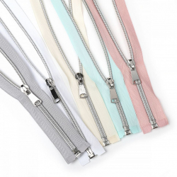 Молния MaxZipper спираль №5 75см АССОРТИ №1 уп.5цв х 5шт