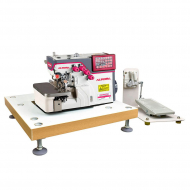 Настольный автоматизированный 4-х ниточный оверлок Aurora NEVA-4 (автоматический подъем лапки и обрезчик ленты/цепочки нити электрического типа) Настольный автоматизированный 4-х ниточный оверлок Aurora NEVA-4 (автоматический подъем лапки и обрезчик ленты/цепочки нити электрического типа)