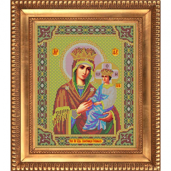 63029_Набор для вышивания бисером Икона «Споручница Грешных»