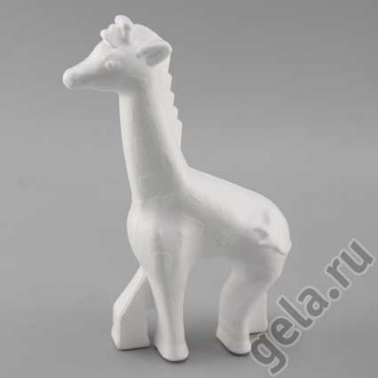 51206_Форма из пенопласта для хобби "Жираф", 19 х 13 см