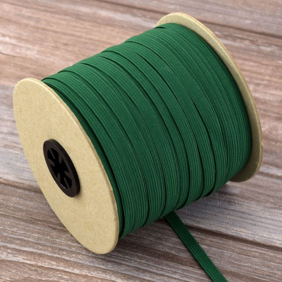 113448_Резинка 6,6 мм, цвет зеленый