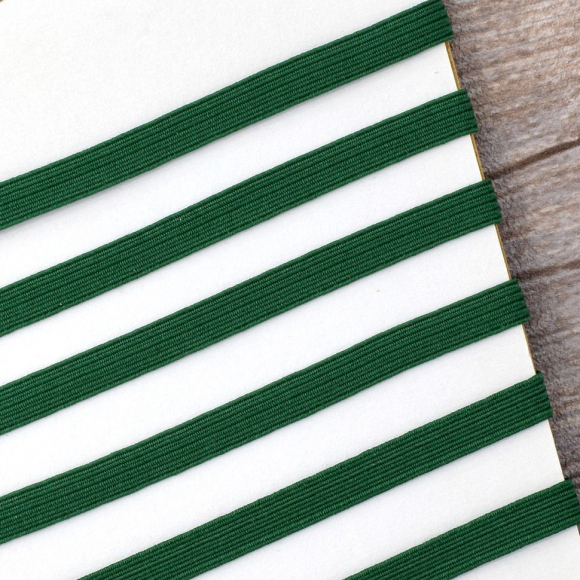 113448_Резинка 6,6 мм, цвет зеленый