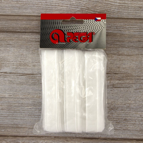 111731_Лента шторная прозрачная, равномерной сборки, 27 мм, нарезка 10 м