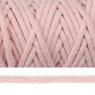 Шнур круглый х/б 08мм с наполнителем цв.2194 пудровый уп.50м