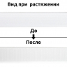 Резинка тканая 060мм цв.белый 36,6 гр/м уп.25м
