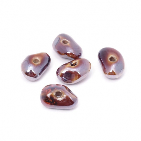 Бусины керамические TESОRO арт.TS-481 цв.002 18 мм