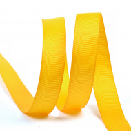 Лента Ideal репсовая в рубчик шир.12мм цв. 662 св.оранжевый уп.27,42м