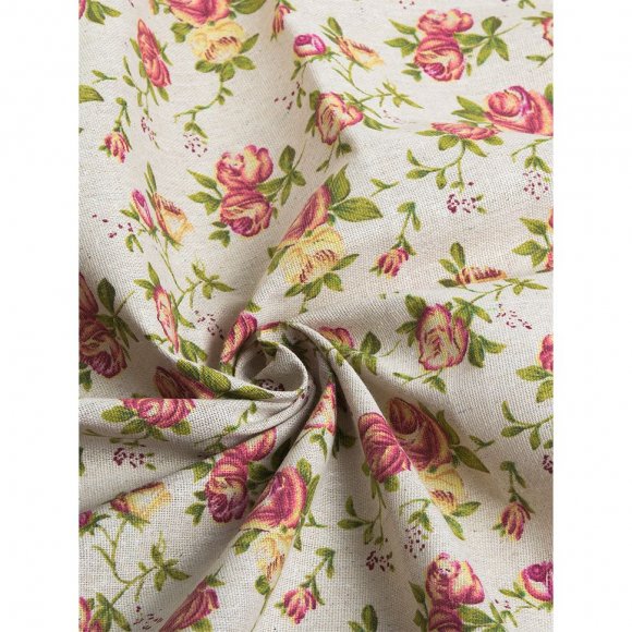 Ткань Лен, арт.TBY-DJ-14, 140г/м?, 30% лен 70% хлопок, шир.150см, уп.5м