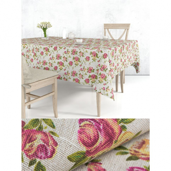 Ткань Лен, арт.TBY-DJ-14, 140г/м?, 30% лен 70% хлопок, шир.150см, уп.5м