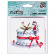 61715_Штамп "Рождественский торт" Tulip Christmas