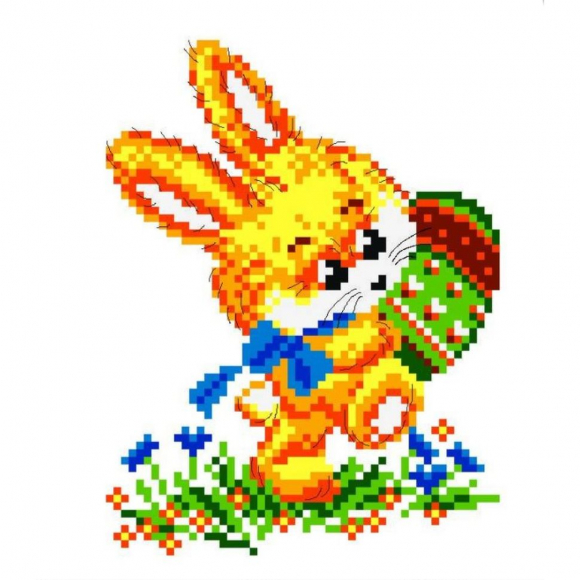 Набор для вышивания МАТРЕНИН ПОСАД арт.16х20 - 1545/Н Зайка