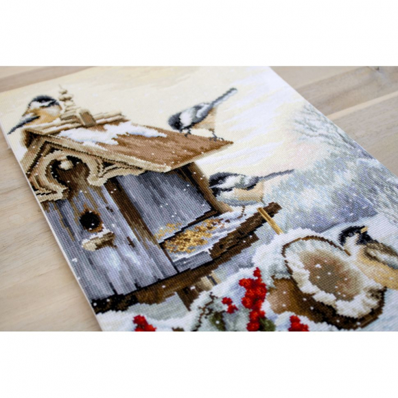 Набор для вышивания LUCA-S арт. BU4021 Птичий домик 25,5х38 см