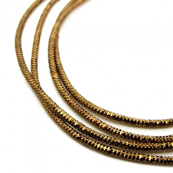 Канитель трунцал мягкая, фигурная арт.KAN/MN 1-27 глянец, цв.сепия уп.100 г Канитель трунцал мягкая, фигурная арт.KAN/MN 1-27 глянец, цв.сепия уп.100 г