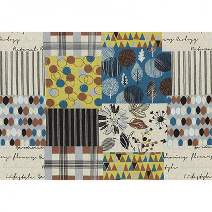 Ткань для пэчворка PEPPY Lecre Collection 237,8 г/м? 80% хлопок, 20% лен цв.40712-70 уп.100х110 см