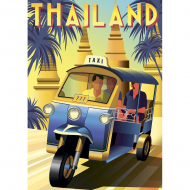 Пазл ФРЕЯ арт.PZL-500/21 Путешествие. Тайланд 48х34 см