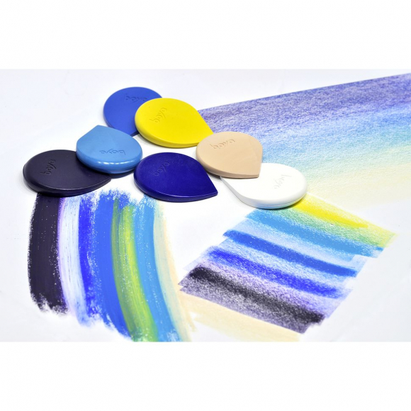 180544_Пастель восковая для рисования Boya, набор мелков