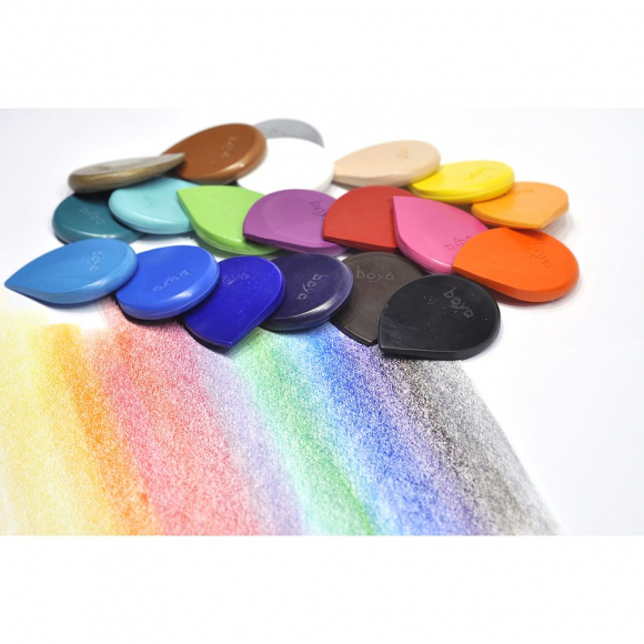 180544_Пастель восковая для рисования Boya, набор мелков