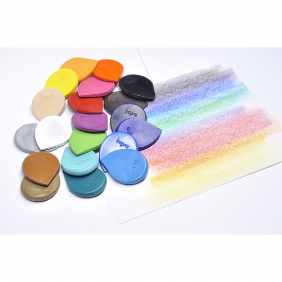 180544_Пастель восковая для рисования Boya, набор мелков