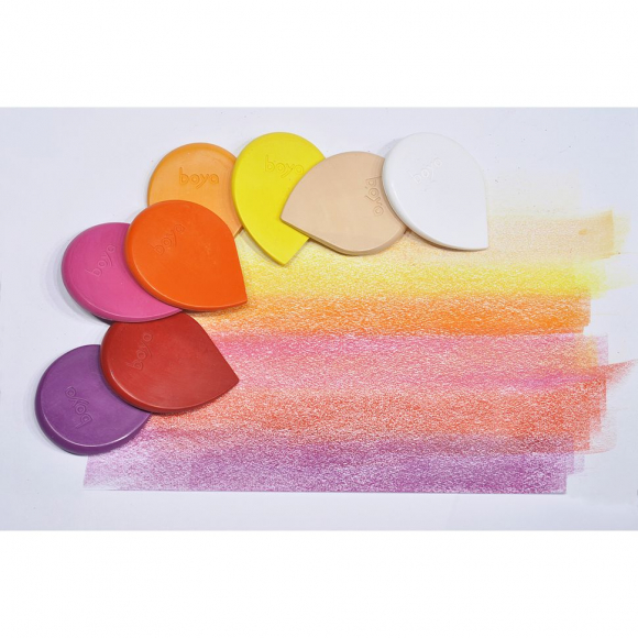 180544_Пастель восковая для рисования Boya, набор мелков