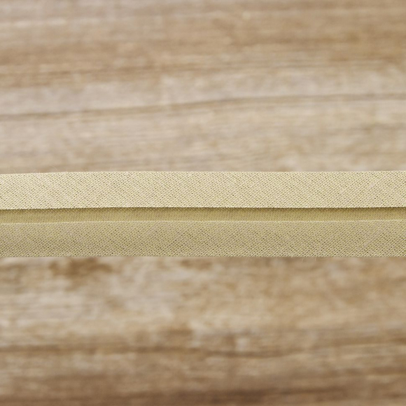 19436_Косая бейка хлопок/полиэстер 20 мм, 25 м, цвет 27, светло-серый