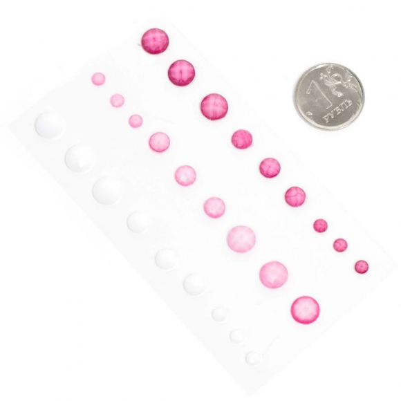 Стразы клеевые Magic 4 Hobby арт.MG.GEM.106-1 уп.27шт