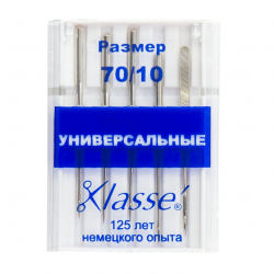 33183_Иглы для бытовых швейных машин универсальные № 70