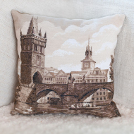 Набор для вышивания PANNA арт. PD-1725 Подушка Злата Прага 42х42 см