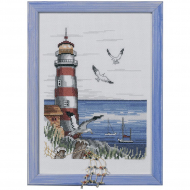 Набор для вышивания PERMIN арт.92-2307 Маяк 20х28 см