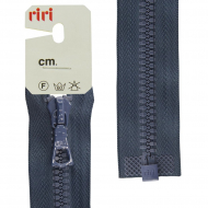 30441_Молния riri тракторная разъёмная 1 замок, 6 мм, 70 cм, цвет 2124, серо-голубой темный 30441_Молния riri тракторная разъёмная 1 замок, 6 мм, 70 cм, цвет 2124, серо-голубой темный