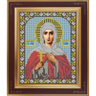 Набор для вышивания бисером GALLA COLLECTION арт.М 246 Св. Галина 12х15 см