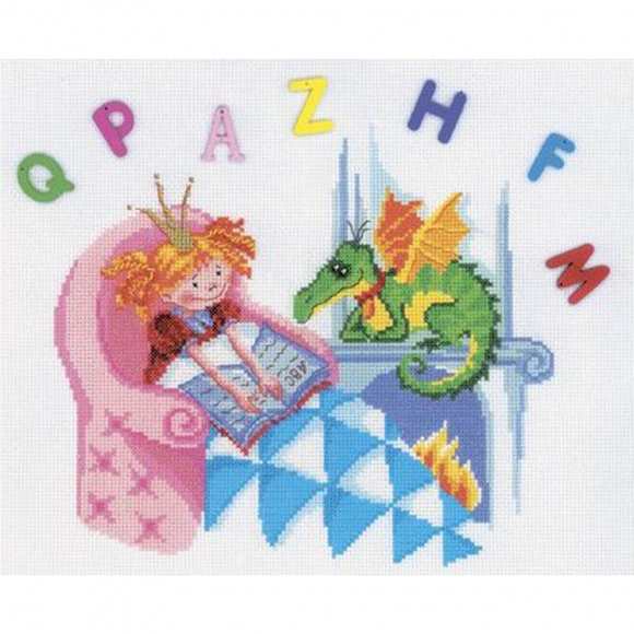 Набор для вышивания РТО арт.M312 Озорная принцесса 29х24 см