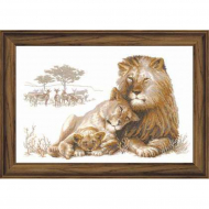 Набор для вышивания РИОЛИС арт.100/013 Львиный рай 60х40 см Набор для вышивания РИОЛИС арт.100/013 Львиный рай 60х40 см