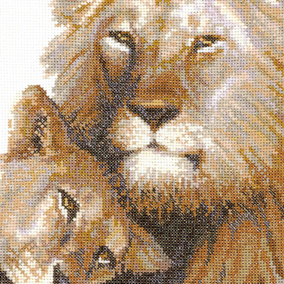 Набор для вышивания РИОЛИС арт.100/013 Львиный рай 60х40 см Набор для вышивания РИОЛИС арт.100/013 Львиный рай 60х40 см