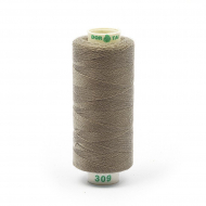 Нитки Dor Tak бытовые 40/2 полиэстер 366м цв.309 серый