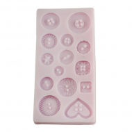 128588_Силиконовая форма для моделирования "Пуговицы"