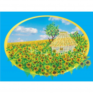 Схема на холсте АБРИС АРТ арт. AC-110 Хатынка 30х22,5 см