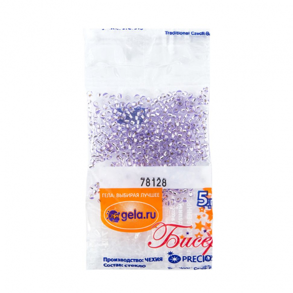 Бисер №10, 5 г., цвет 78128