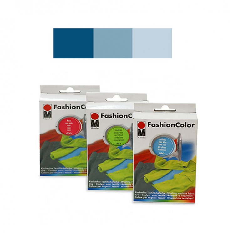 Краситель для ткани Marabu-Fashion Color арт.174023058 цвет 058 джинс