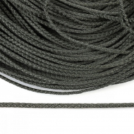Шнур круглый полипропилен 04мм цв.серый уп.100м