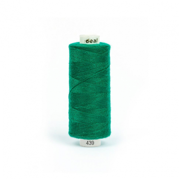 Нитки IDEAL бытовые 40/2 полиэстер 366м цв.439 зеленый
