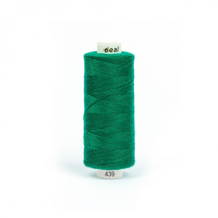 Нитки IDEAL бытовые 40/2 полиэстер 366м цв.439 зеленый