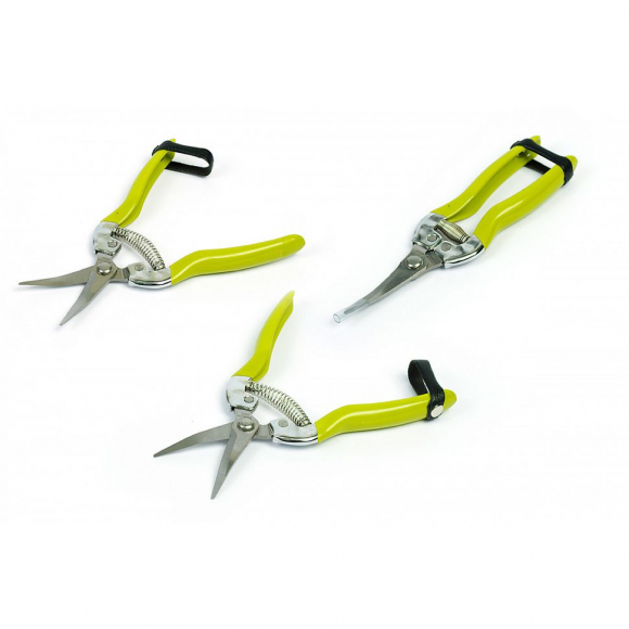 Секатор для флориста Салатовые ручки Секатор для флориста Салатовые ручки