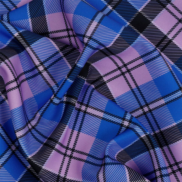 Ткань Габардин 140 г/м? 100% полиэстер шир.155 см арт.T.4000.23 цв.синий рул.25м